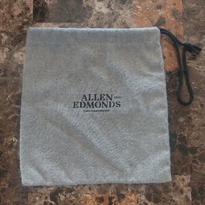 Allen Edmonds Light Gray Cloth Bag